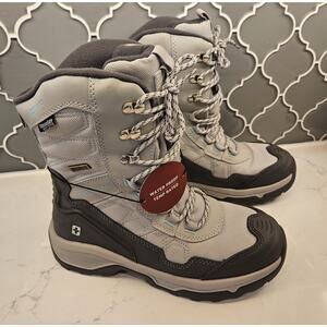 Swiss Tech Women's Sz 7 Gray Waterproof 3M 400 Gram Thinsulate Seam Sealed Boot